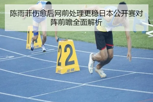 陈雨菲伤愈后网前处理更稳日本公开赛对阵前瞻全面解析（Kaiyun）